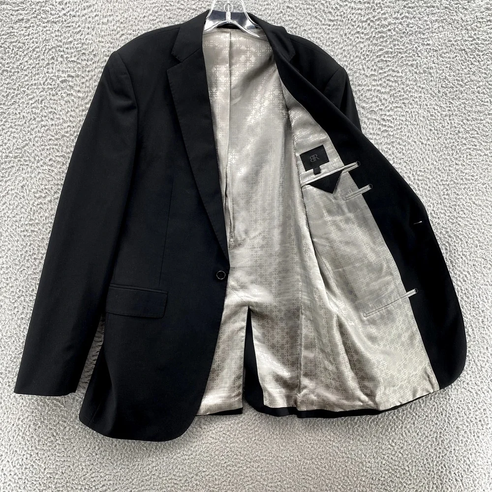Banana Republic Blazer Men 40L Vitale Barberis Wool Sport Coat Academia Corpcore